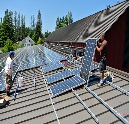 Standing Seam Solar Clamp Mounting System