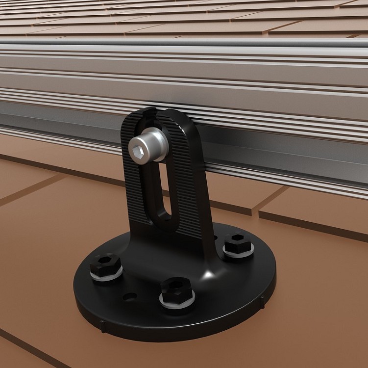 Solar mount Roof Attachment — Alphalt shigle mount